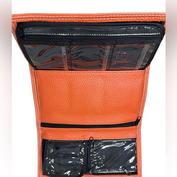 CCC Tangerine Vegan Travel Jewelry Wallet - Picture 5 of 6